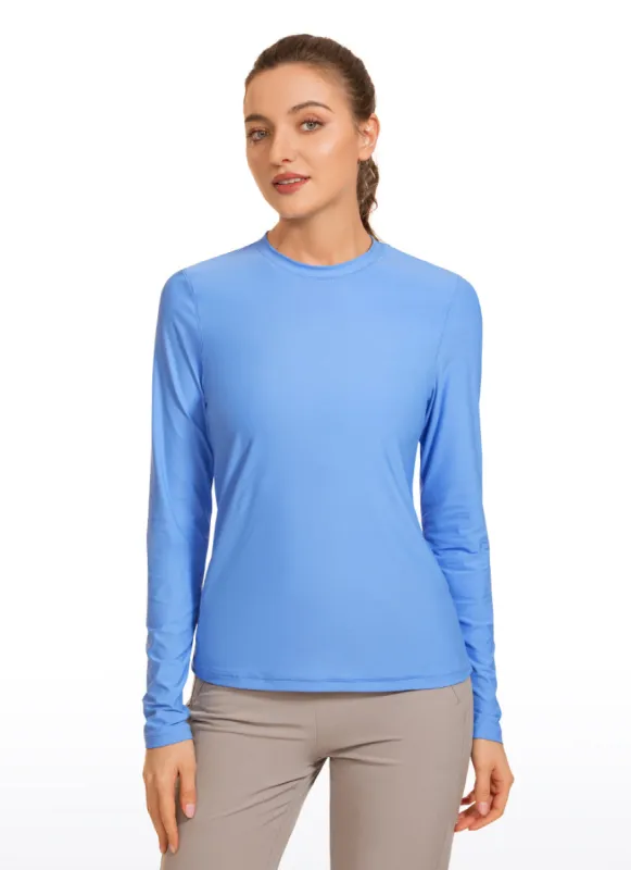 UPF 50+ Long Sleeve Rash Guard sold by CRZ Yoga