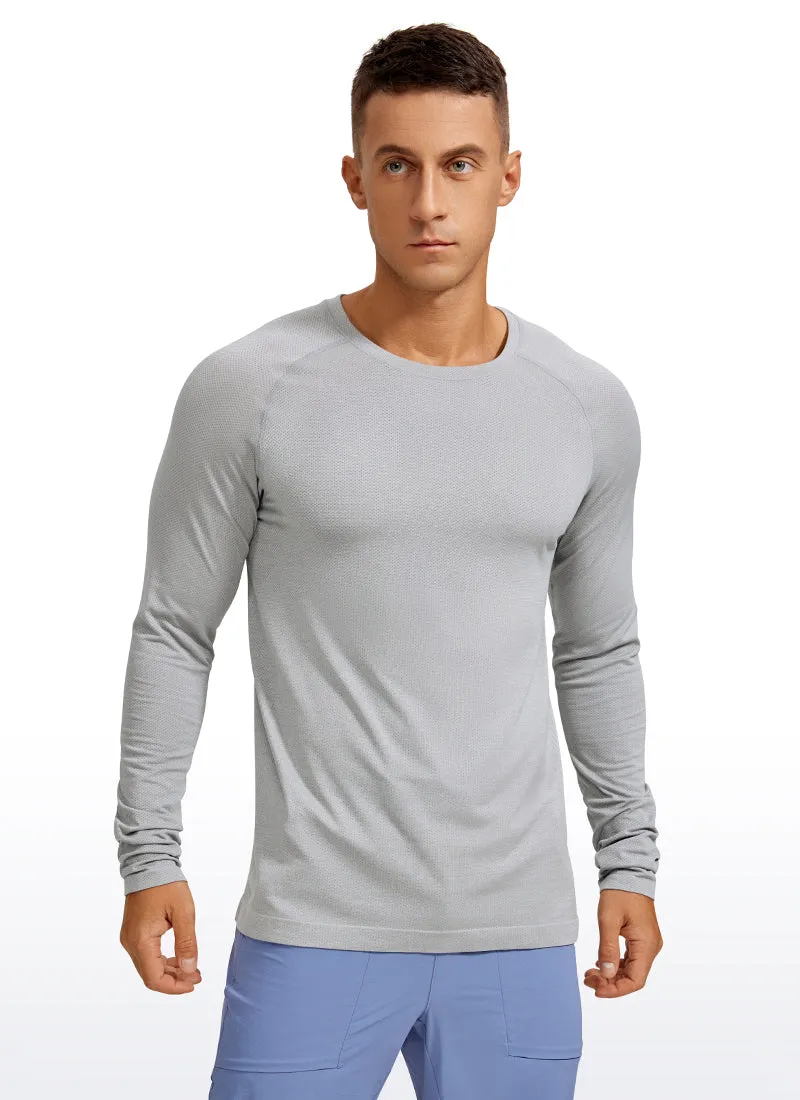 Speedy Seamless Raglan Long Sleeves Slim Fit sold by CRZ Yoga product image thumbnail 3