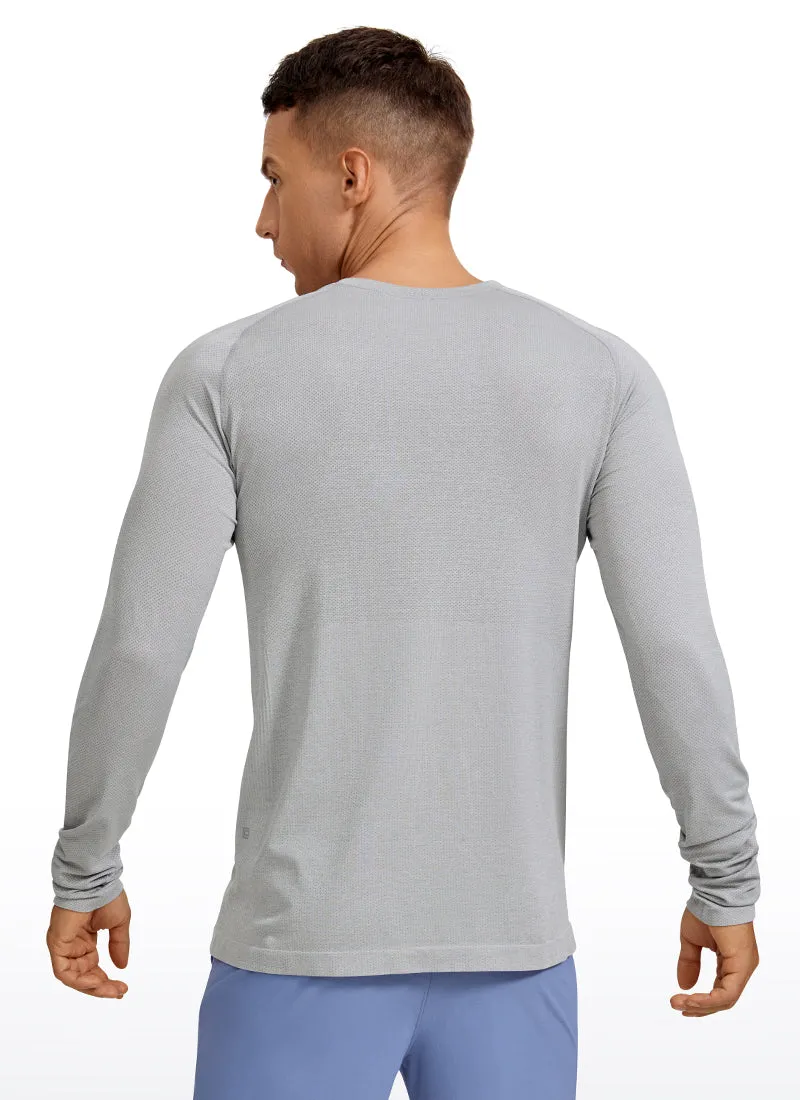 Speedy Seamless Raglan Long Sleeves Slim Fit sold by CRZ Yoga product image thumbnail 4