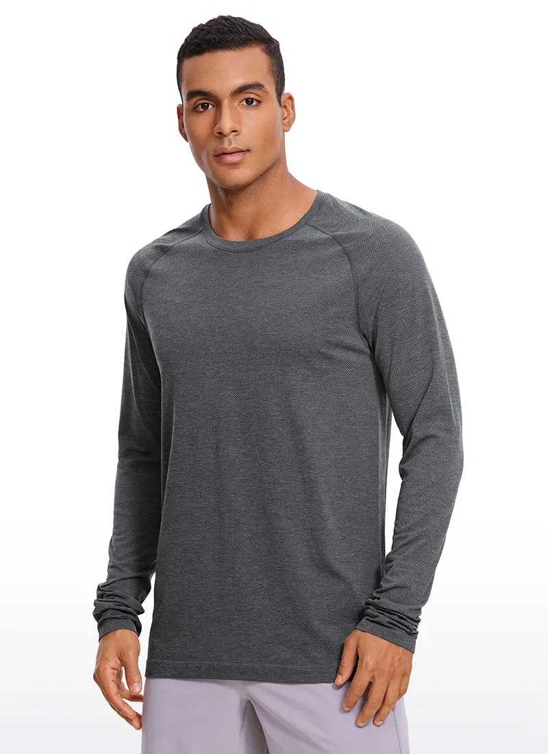 Speedy Seamless Raglan Long Sleeves Slim Fit sold by CRZ Yoga
