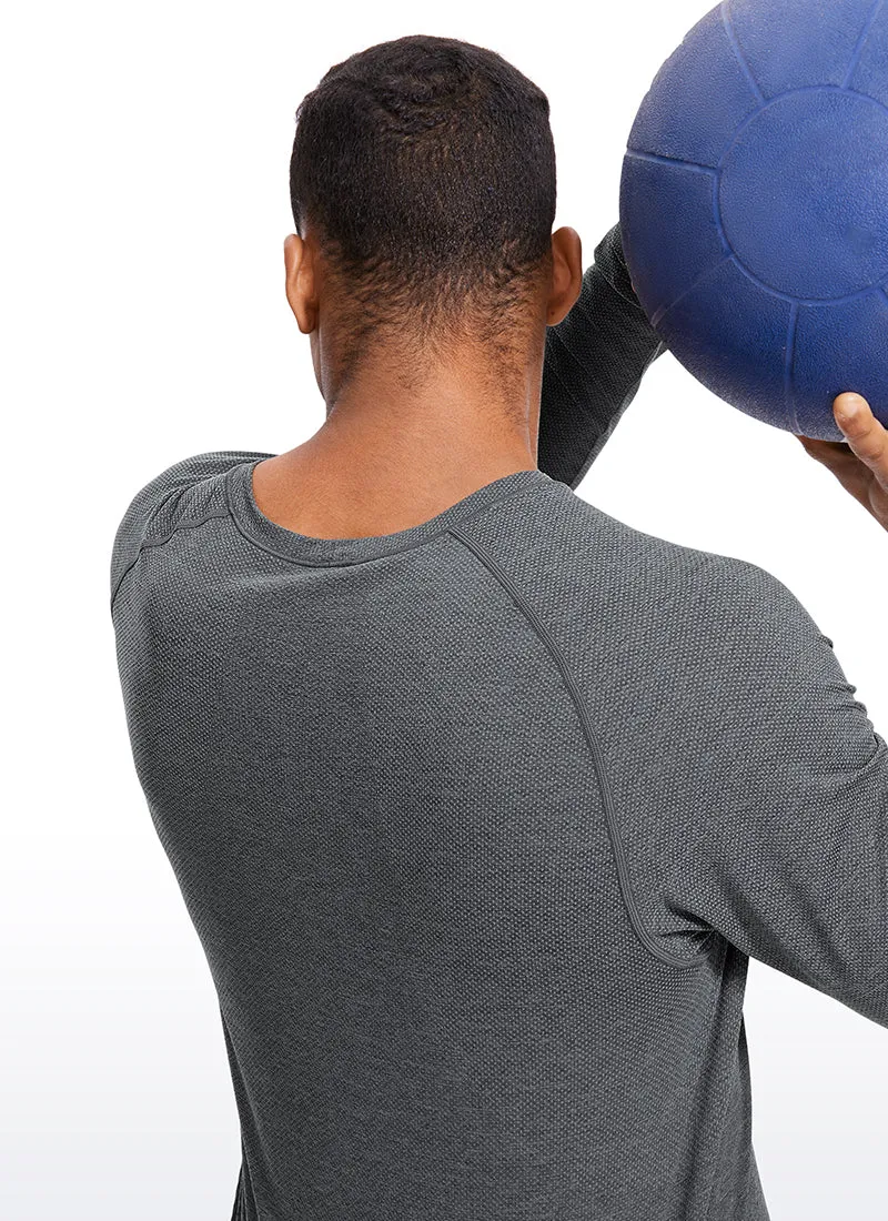 Speedy Seamless Raglan Long Sleeves Slim Fit sold by CRZ Yoga product image thumbnail 2