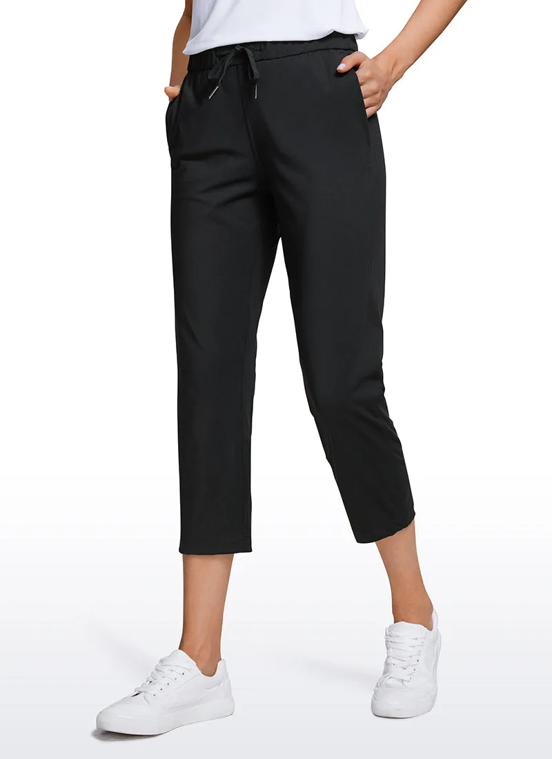 Stretch Cropped Pocket Pant 23'' sold by CRZ Yoga