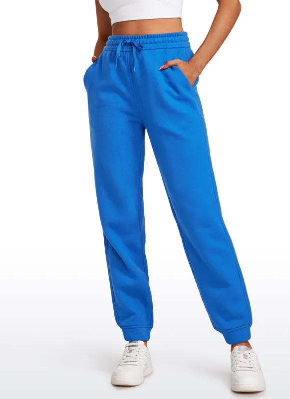 Cotton Fleece Lined High Rise Sweatpants 28'' sold by CRZ Yoga