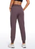 Feathery Fit High Rise Joggers with Pockets 27.5'' sold by CRZ Yoga