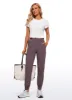 Feathery Fit High Rise Joggers with Pockets 27.5'' sold by CRZ Yoga
