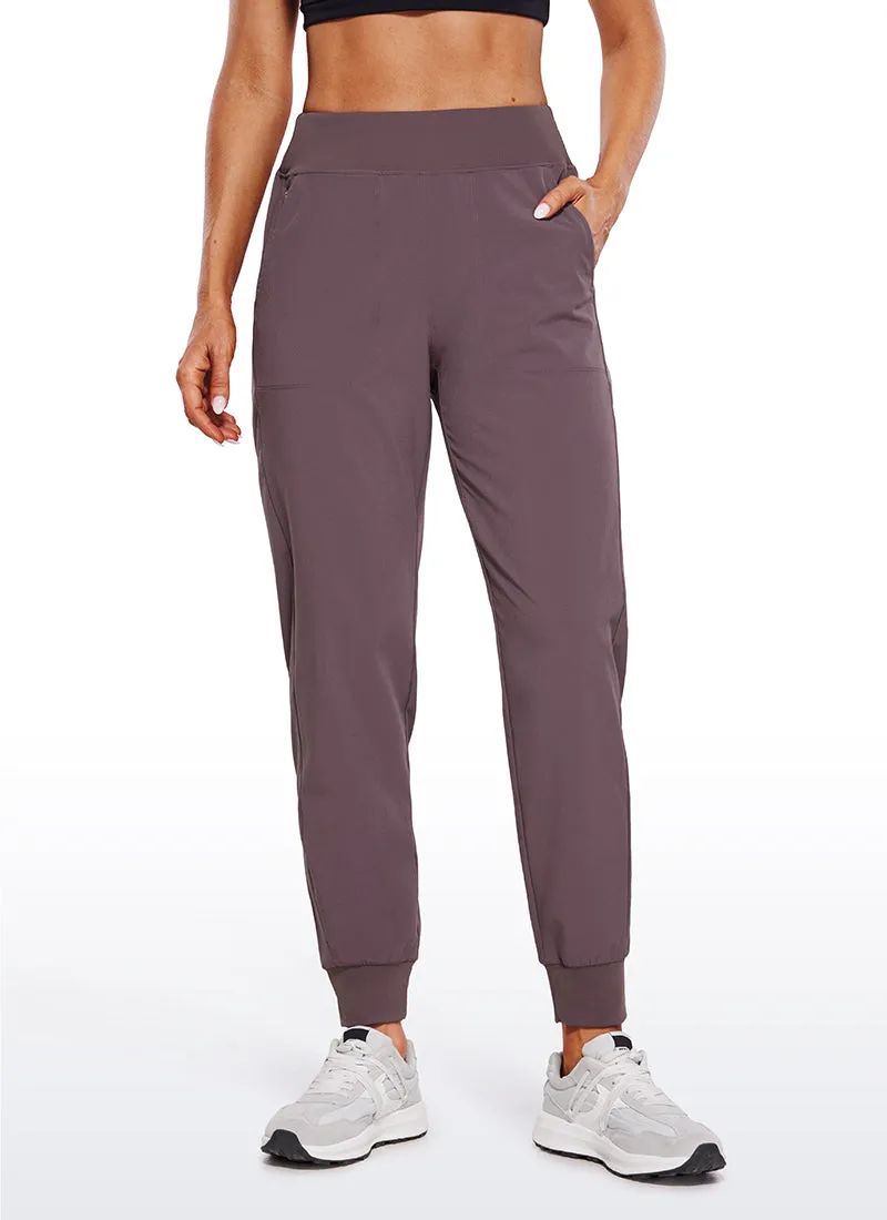 Feathery Fit High Rise Joggers with Pockets 27.5'' sold by CRZ Yoga