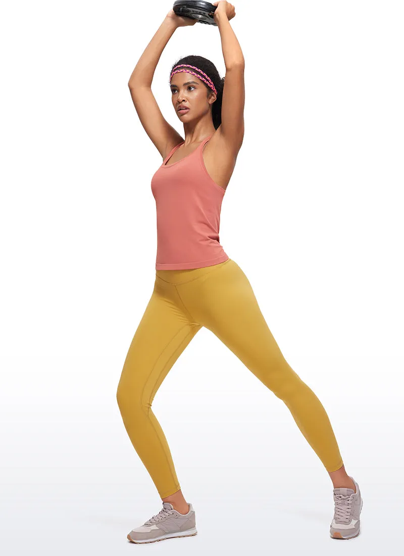 Seamless Scroop Neck Racerback Tanks sold by CRZ Yoga product image thumbnail 3