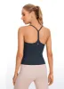 Butterluxe Waist Length Built-in Bra Tank Y Back sold by CRZ Yoga