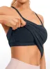 Butterluxe Waist Length Built-in Bra Tank Y Back sold by CRZ Yoga