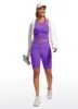 Seamless Ribbed Racerback Crop Tank sold by CRZ Yoga