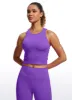 Seamless Ribbed Racerback Crop Tank sold by CRZ Yoga