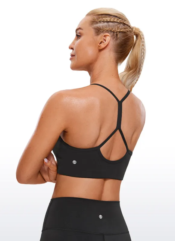Butterluxe Thin Strap Bra Y-Racerback sold by CRZ Yoga
