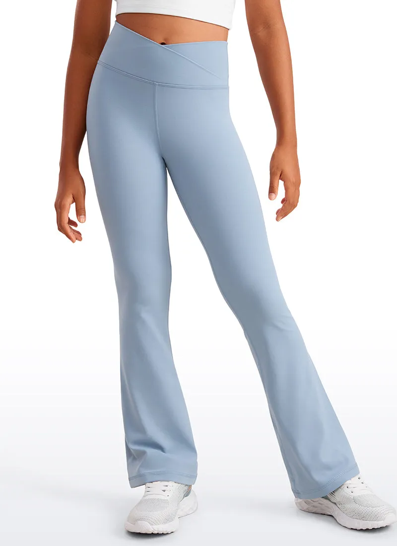 Butterluxe Girls Crossover Flare Leggings sold by CRZ Yoga