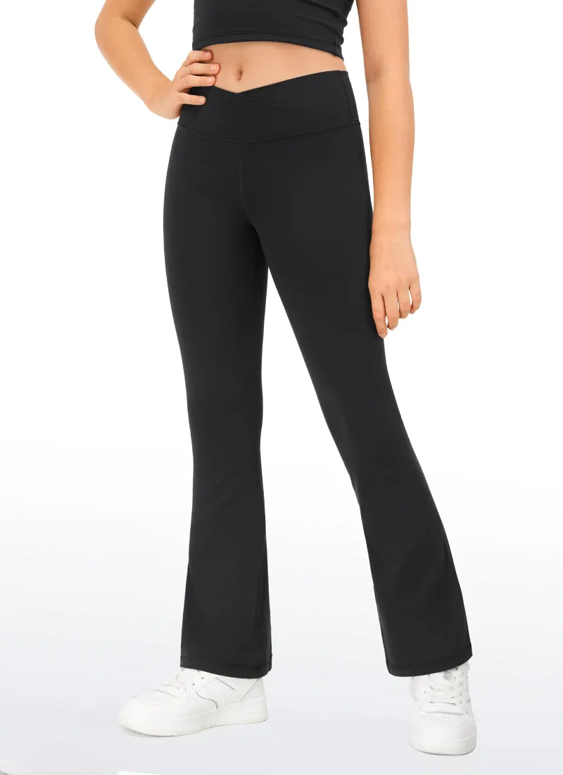 Butterluxe Girls Crossover Flare Leggings sold by CRZ Yoga product image thumbnail 5