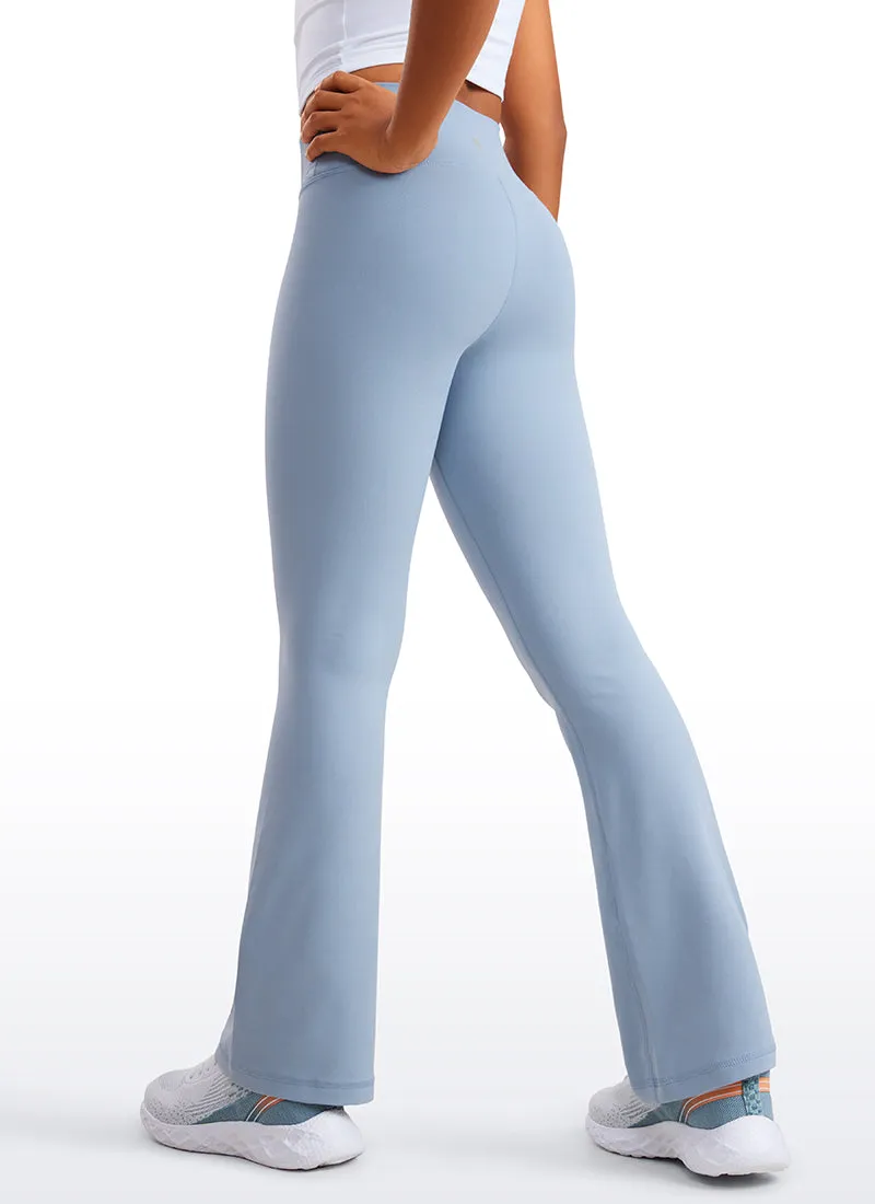 Butterluxe Girls Crossover Flare Leggings sold by CRZ Yoga product image thumbnail 2