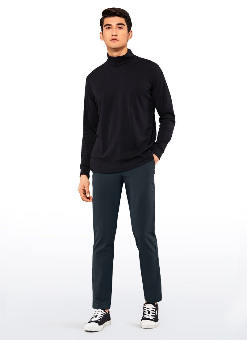 Stretch Slim-Fit Pants with Pockets 33'' sold by CRZ Yoga product image thumbnail 3