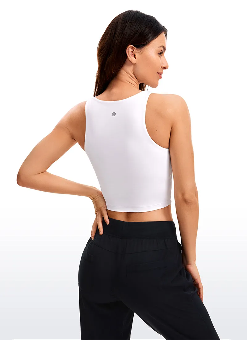 Butterluxe Cropped Wide Back Tank sold by CRZ Yoga product image thumbnail 2