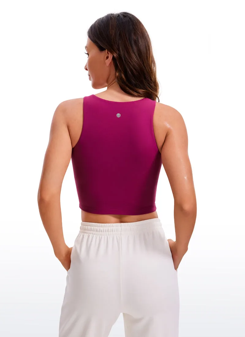 Butterluxe Cropped Wide Back Tank sold by CRZ Yoga product image thumbnail 2