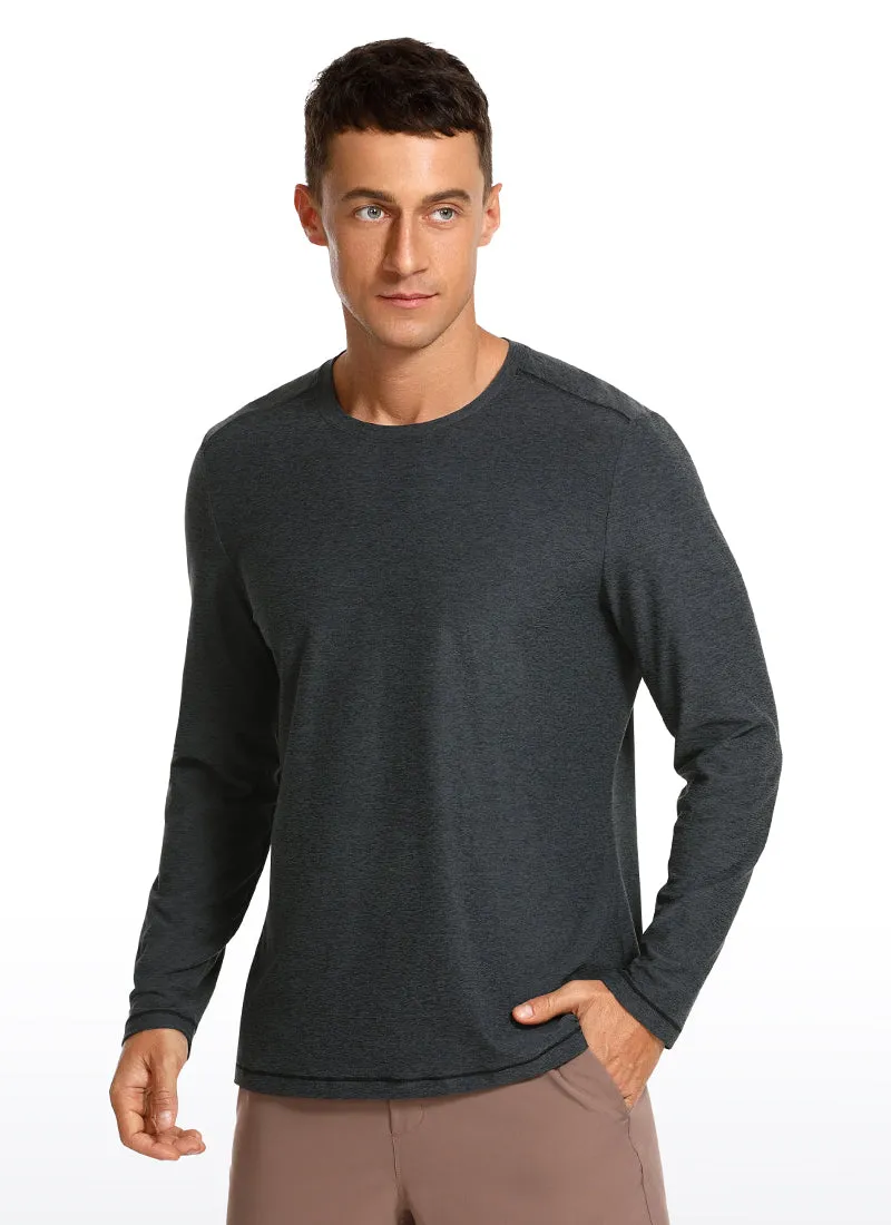 Lightweight Slim Fit Long Sleeve sold by CRZ Yoga product image thumbnail 5