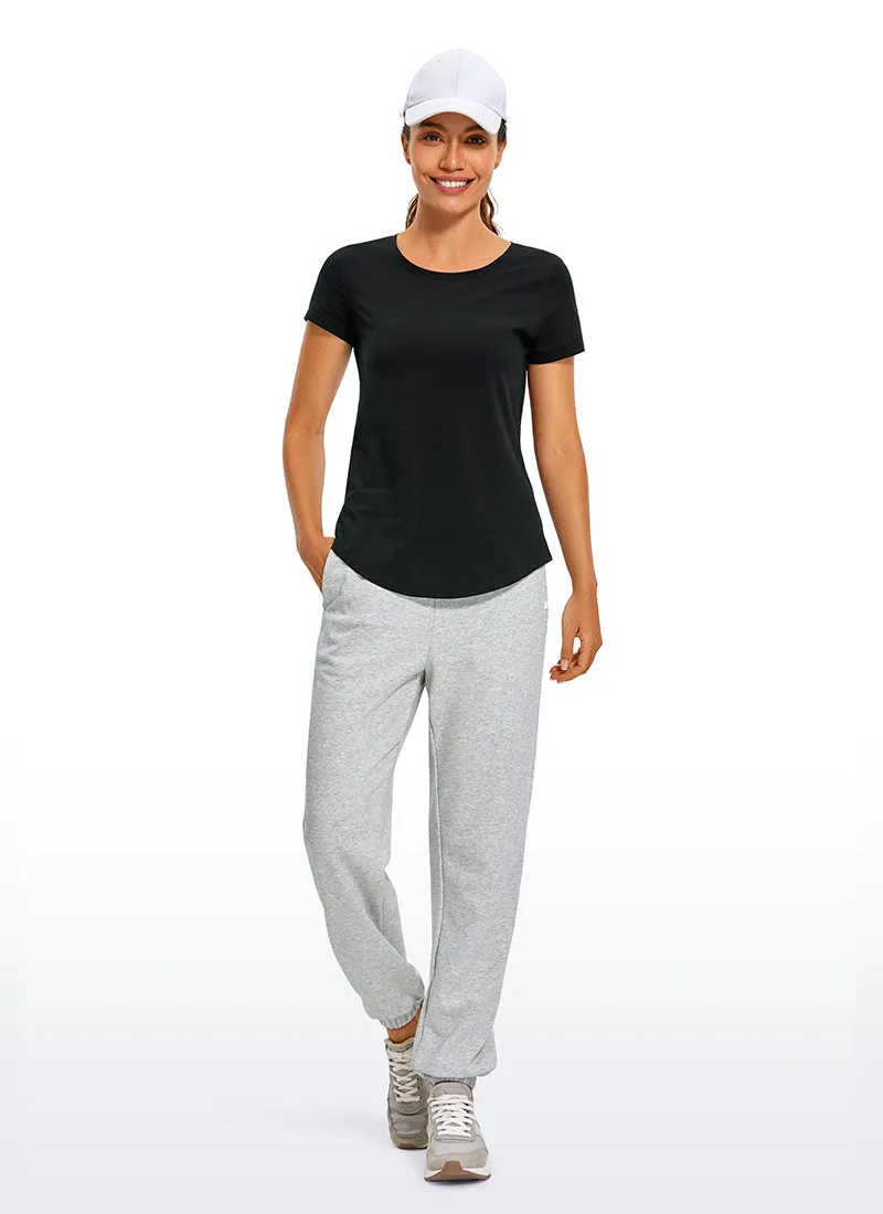 Pima Cotton Short Sleeve sold by CRZ Yoga product image thumbnail 3