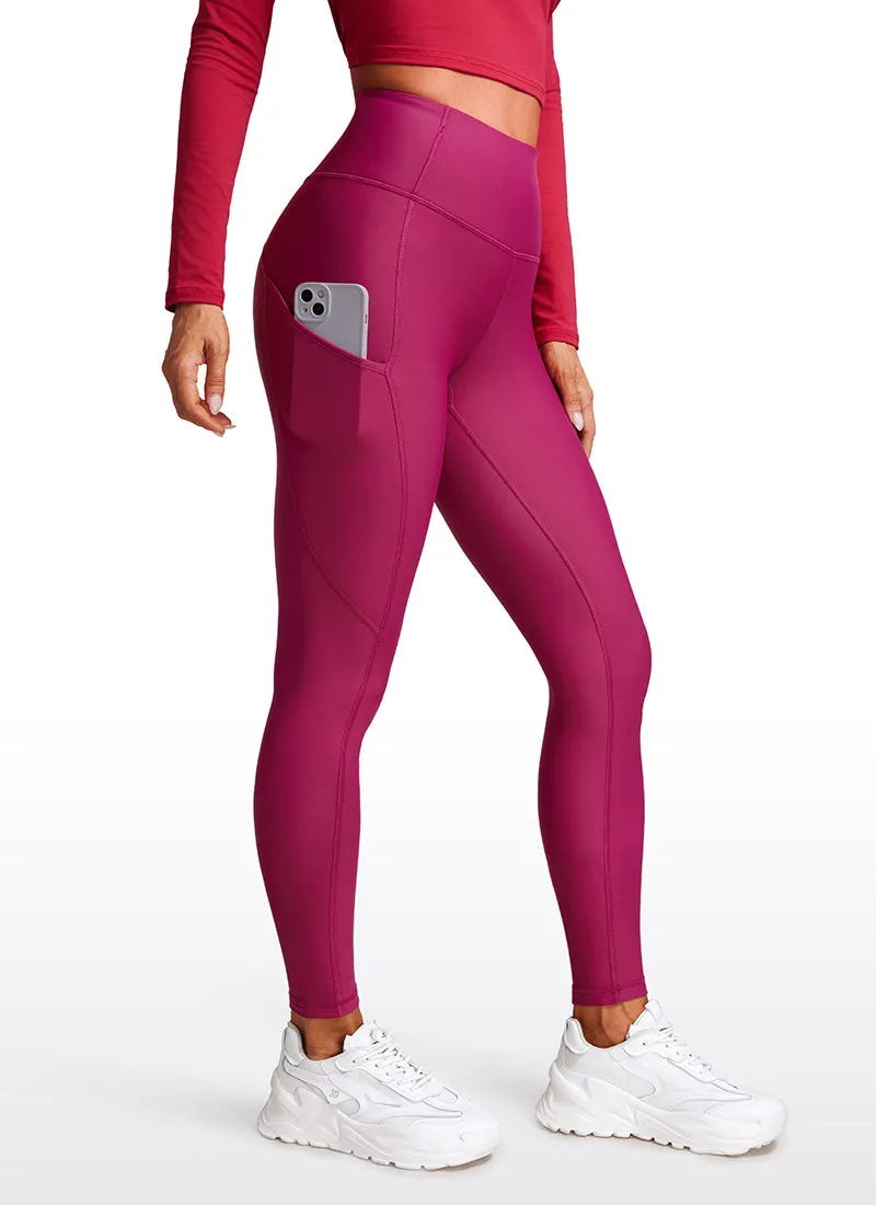 Thermal Fleece Lined Pocket Legging 28'' sold by CRZ Yoga