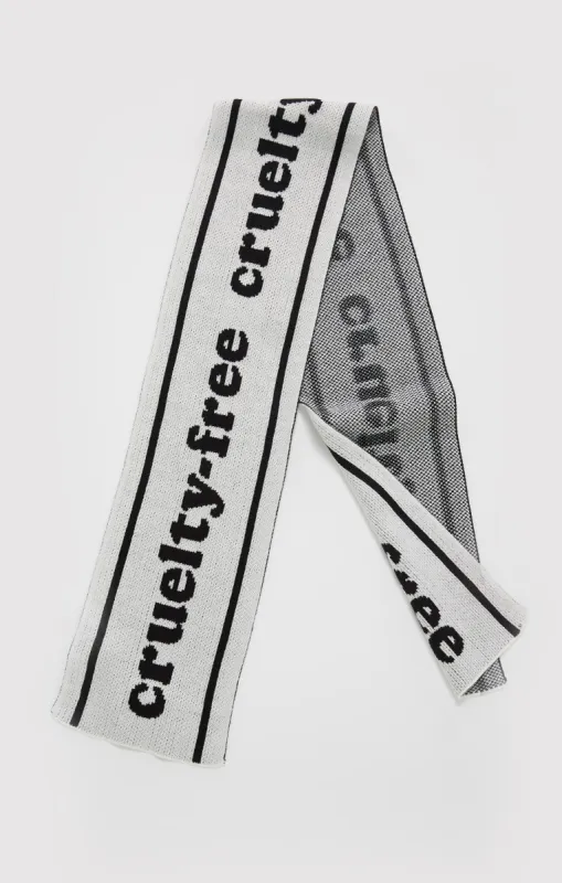 Cruelty-Free Knit Scarf made by Noize