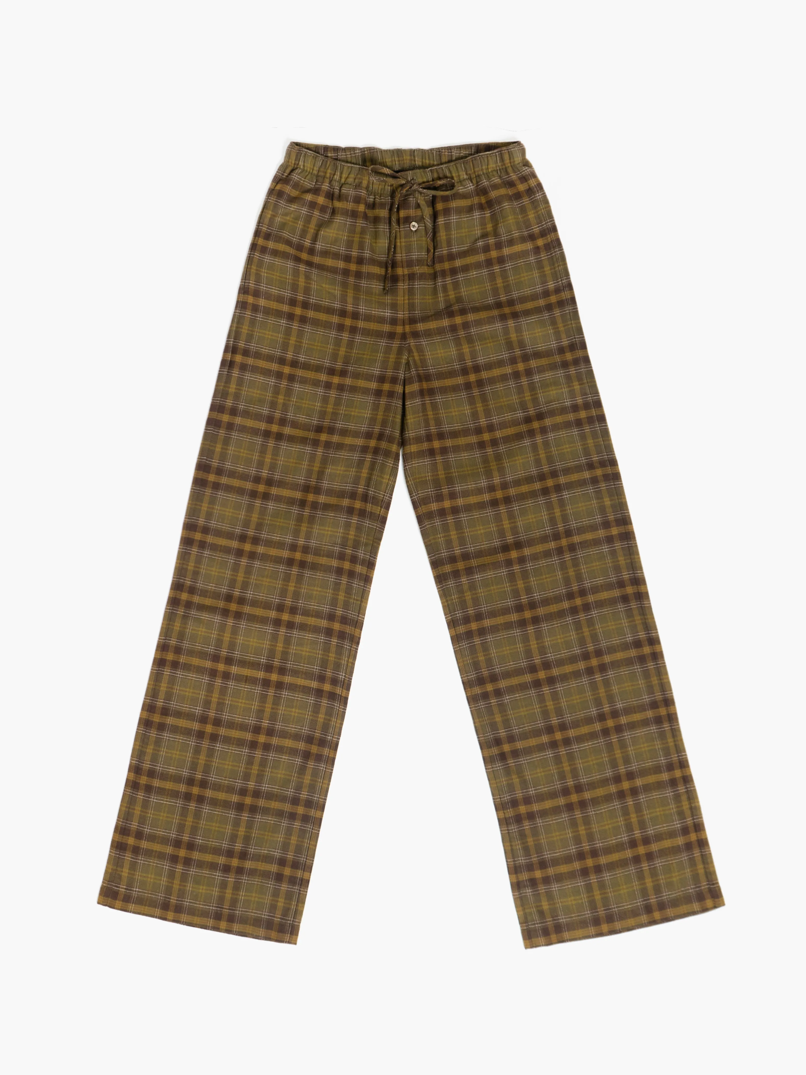 Green Plaid Pants sold by Oddli