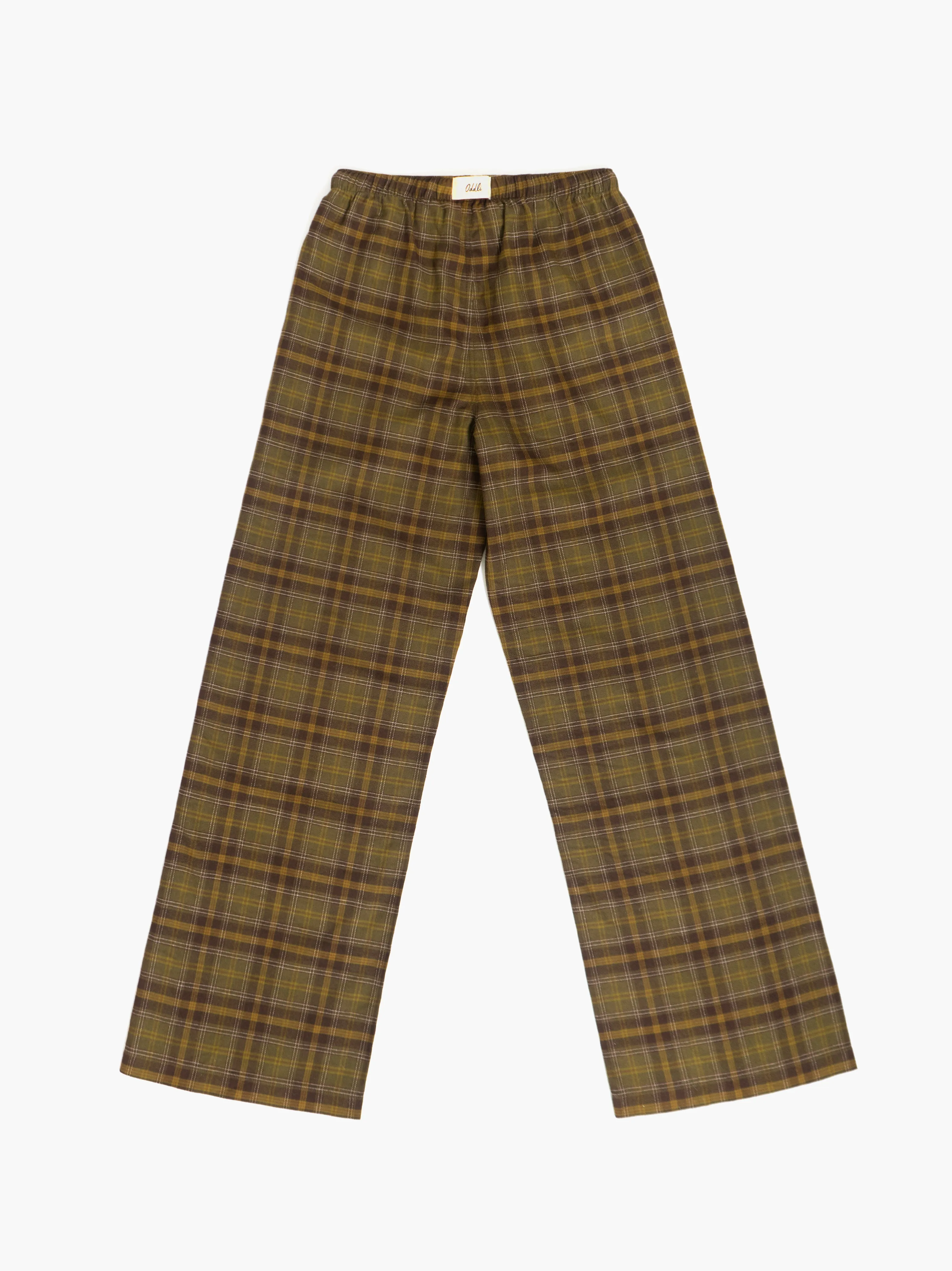 Green Plaid Pants sold by Oddli product image thumbnail 3
