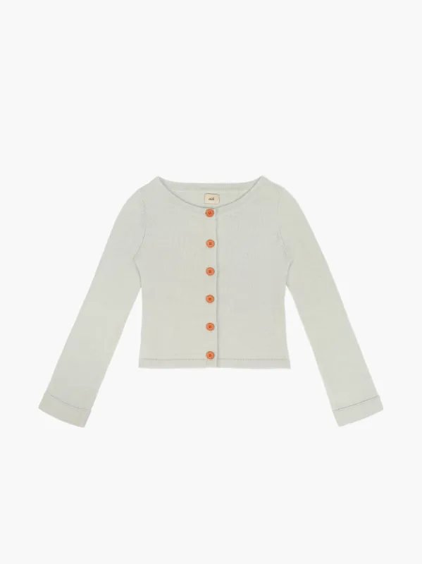 Oddli Club Long Sleeve Cashmere Cardigan sold by Oddli