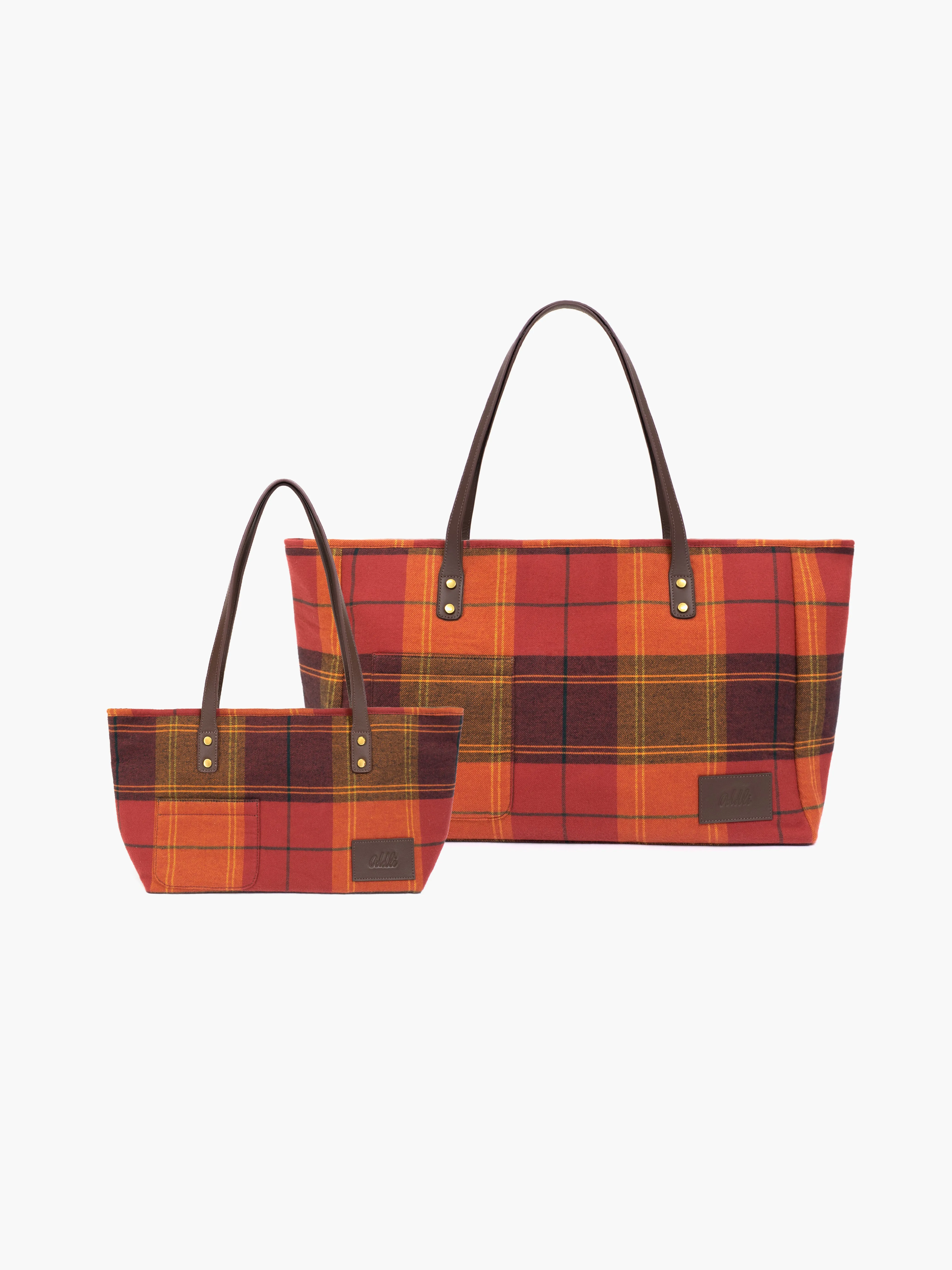 Large Plaid Bag sold by Oddli product image thumbnail 4