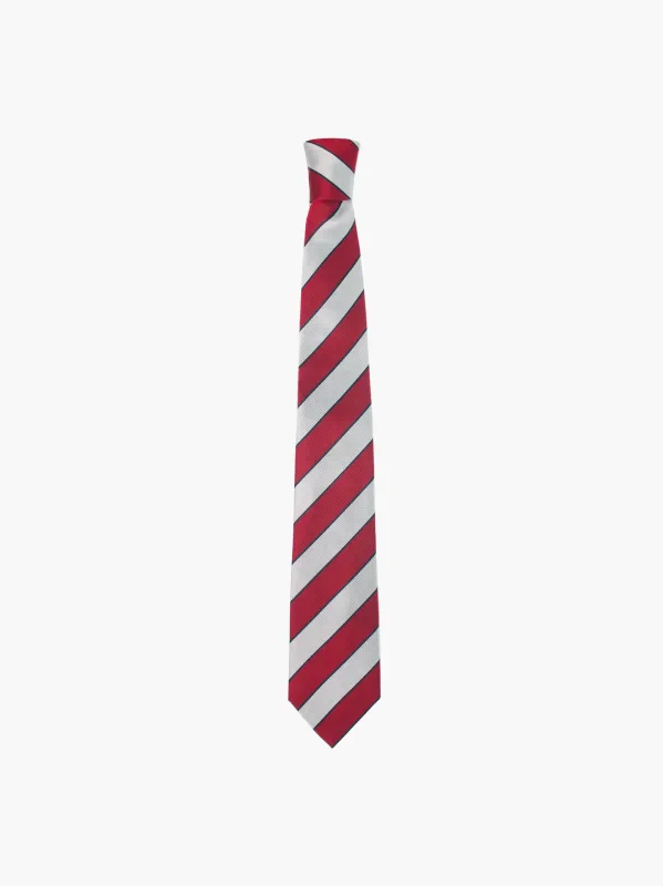 Striped Silk Tie made by Oddli