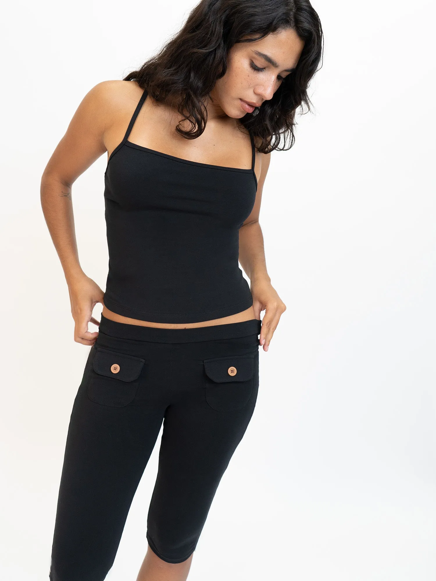 Button Capris sold by Oddli product image thumbnail 4