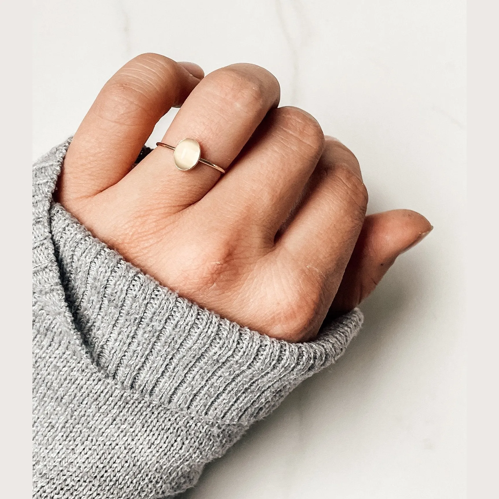 Moon Dust Ring sold by Raquel Rosalie product image thumbnail 2