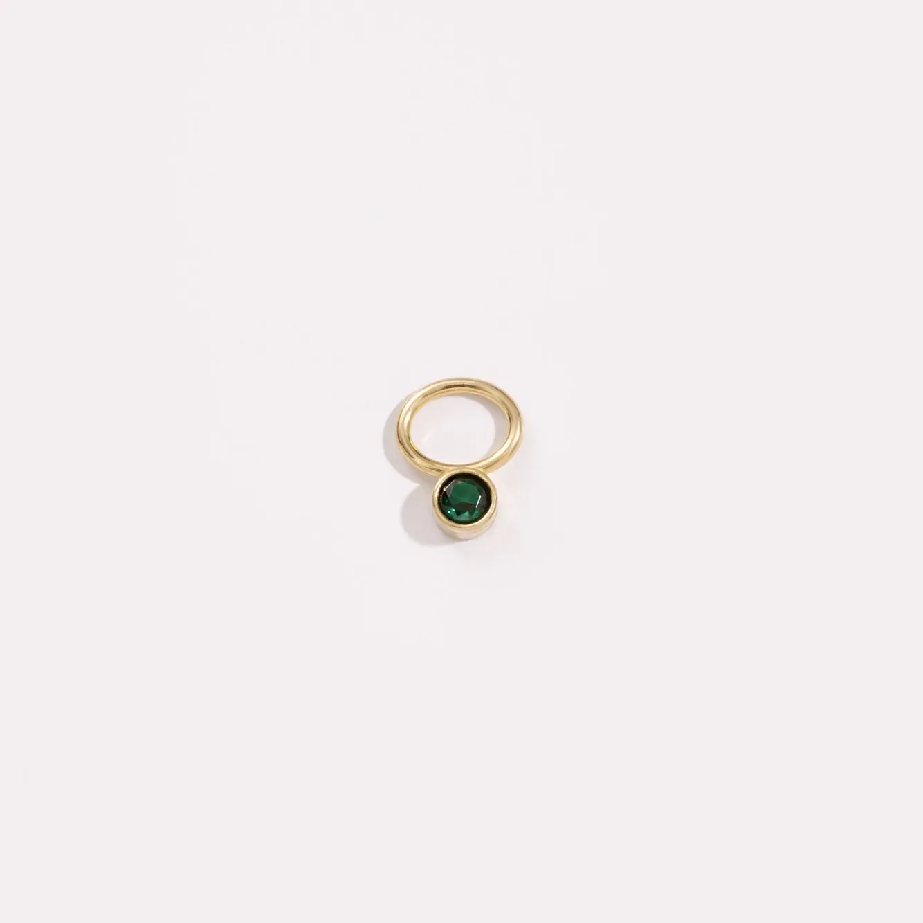 Green Huggie Charm sold by Raquel Rosalie