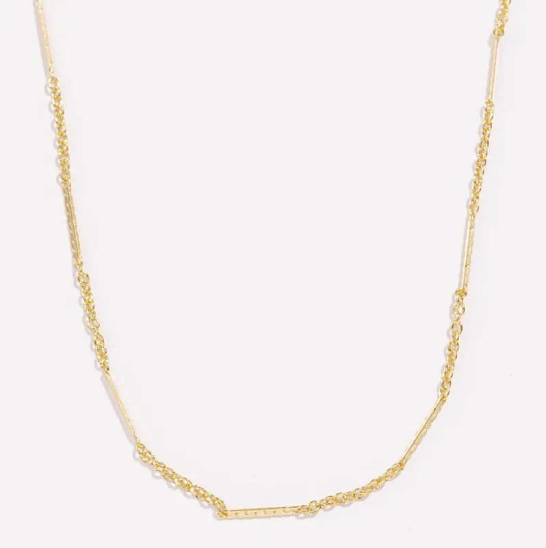 Bar and Cable Chain sold by Raquel Rosalie