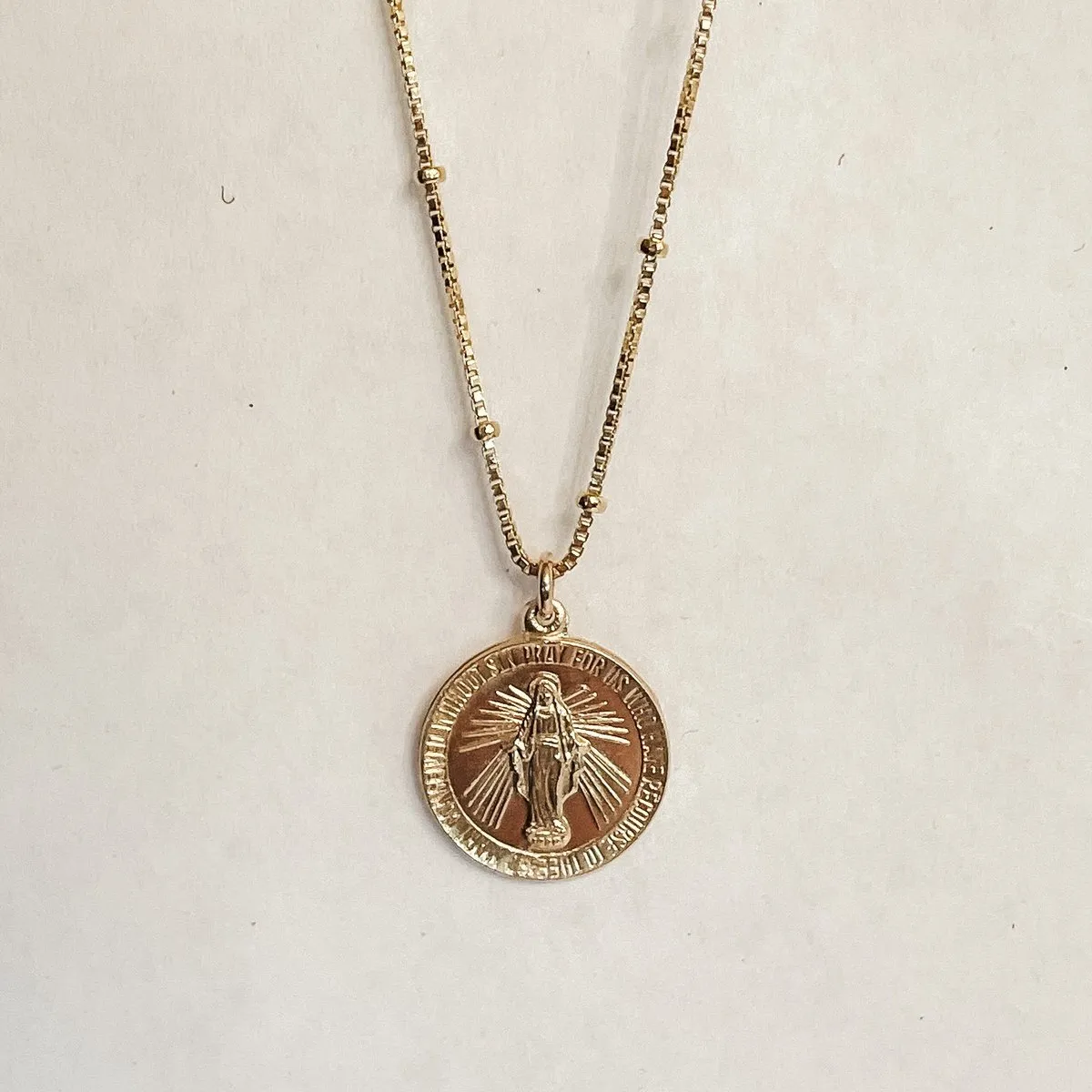 Mother Mary Coin sold by Raquel Rosalie product image thumbnail 3