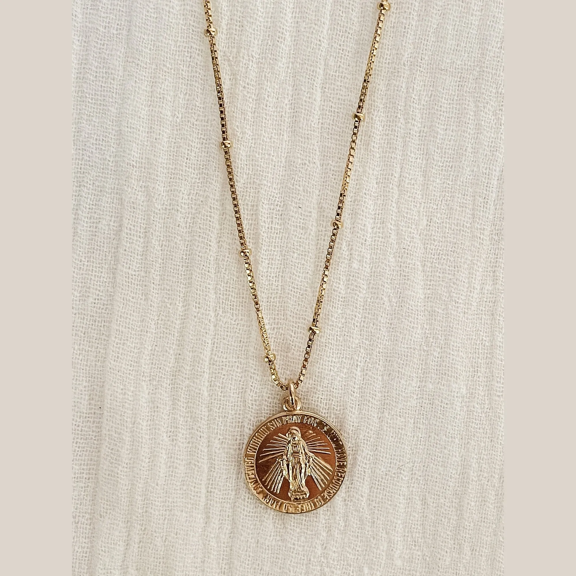 Mother Mary Coin sold by Raquel Rosalie product image thumbnail 4