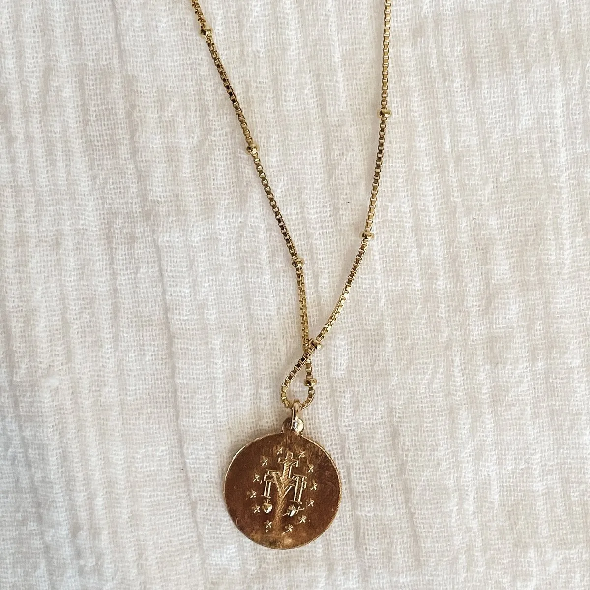 Mother Mary Coin sold by Raquel Rosalie product image thumbnail 5