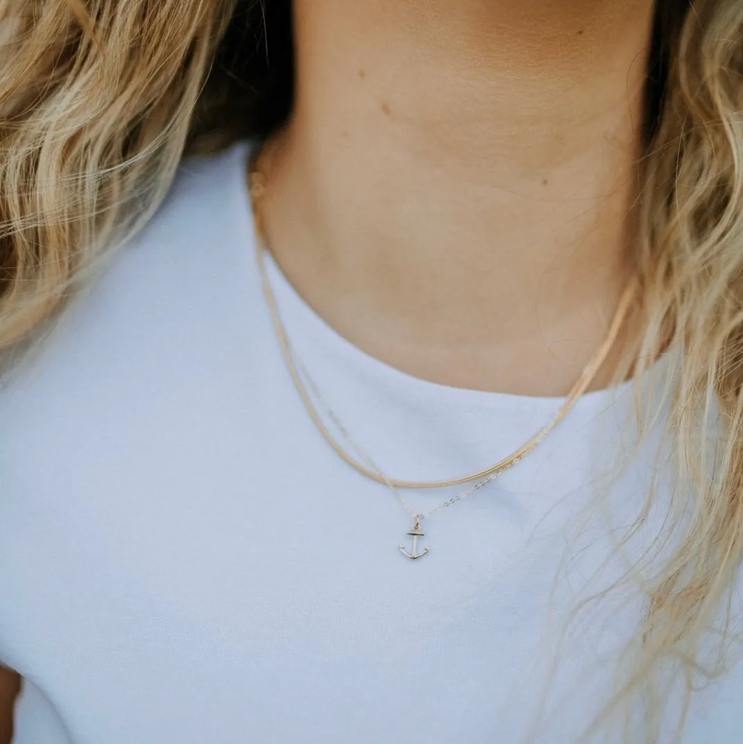 Anchor Pendant sold by Raquel Rosalie product image thumbnail 2