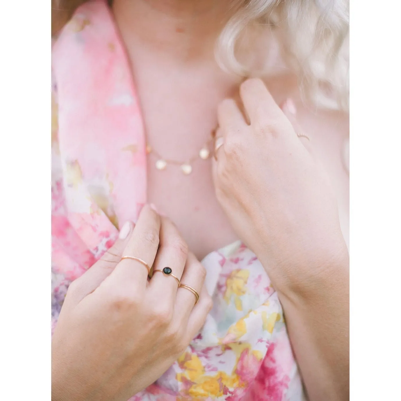 Black Onyx Ring sold by Raquel Rosalie product image thumbnail 5