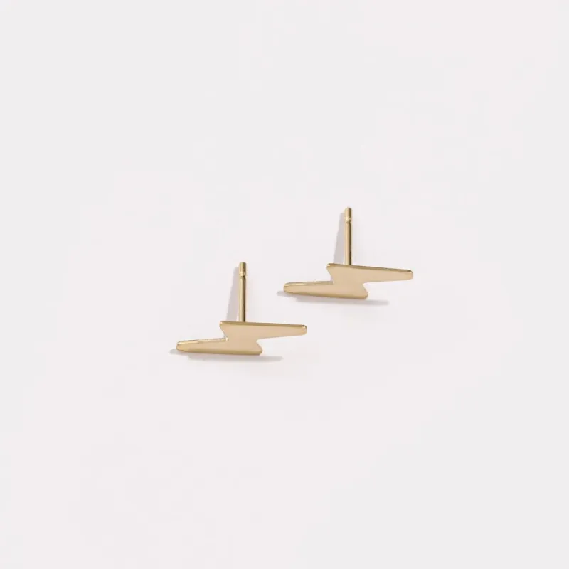 Lightning Studs sold by Raquel Rosalie