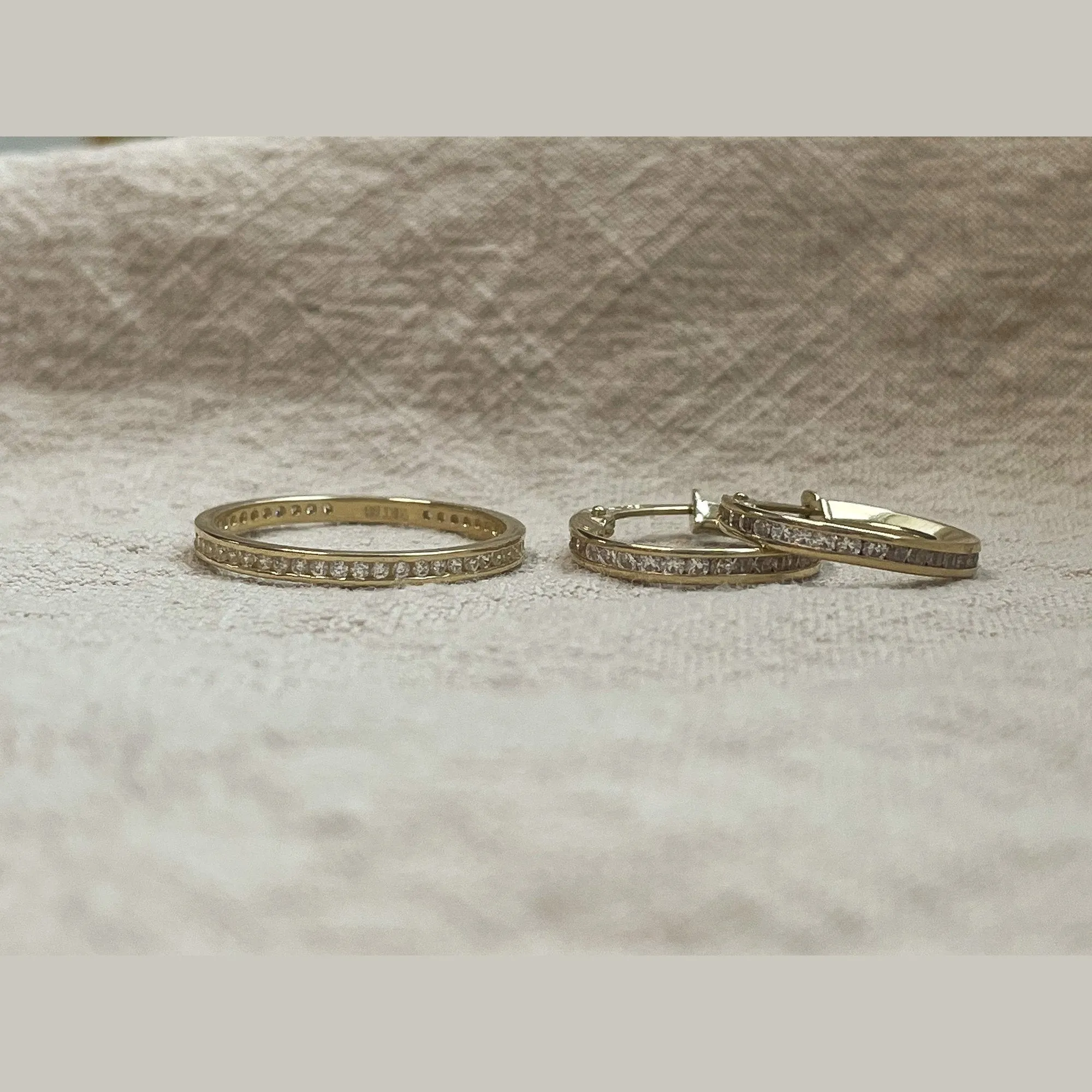 Estelle Pavé Set sold by Raquel Rosalie