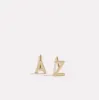 Noble Letter Studs sold by Raquel Rosalie