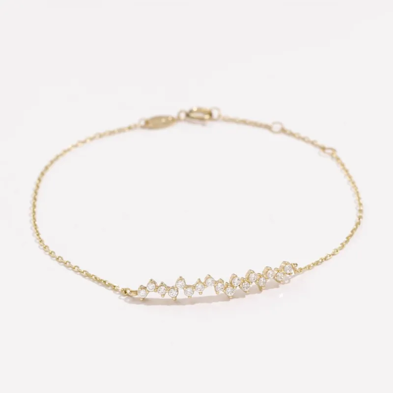 Macey Bar Bracelet sold by Raquel Rosalie