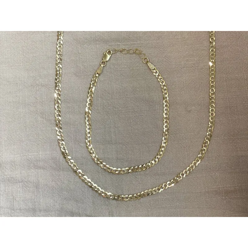 Curb Chain Set sold by Raquel Rosalie
