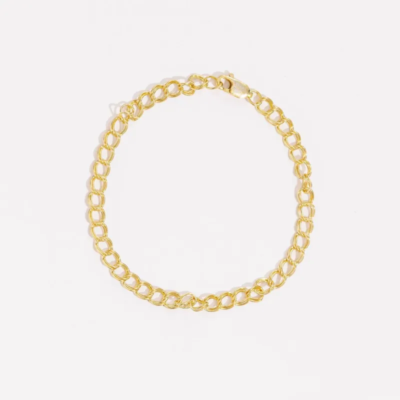 Double Chain Bracelet sold by Raquel Rosalie