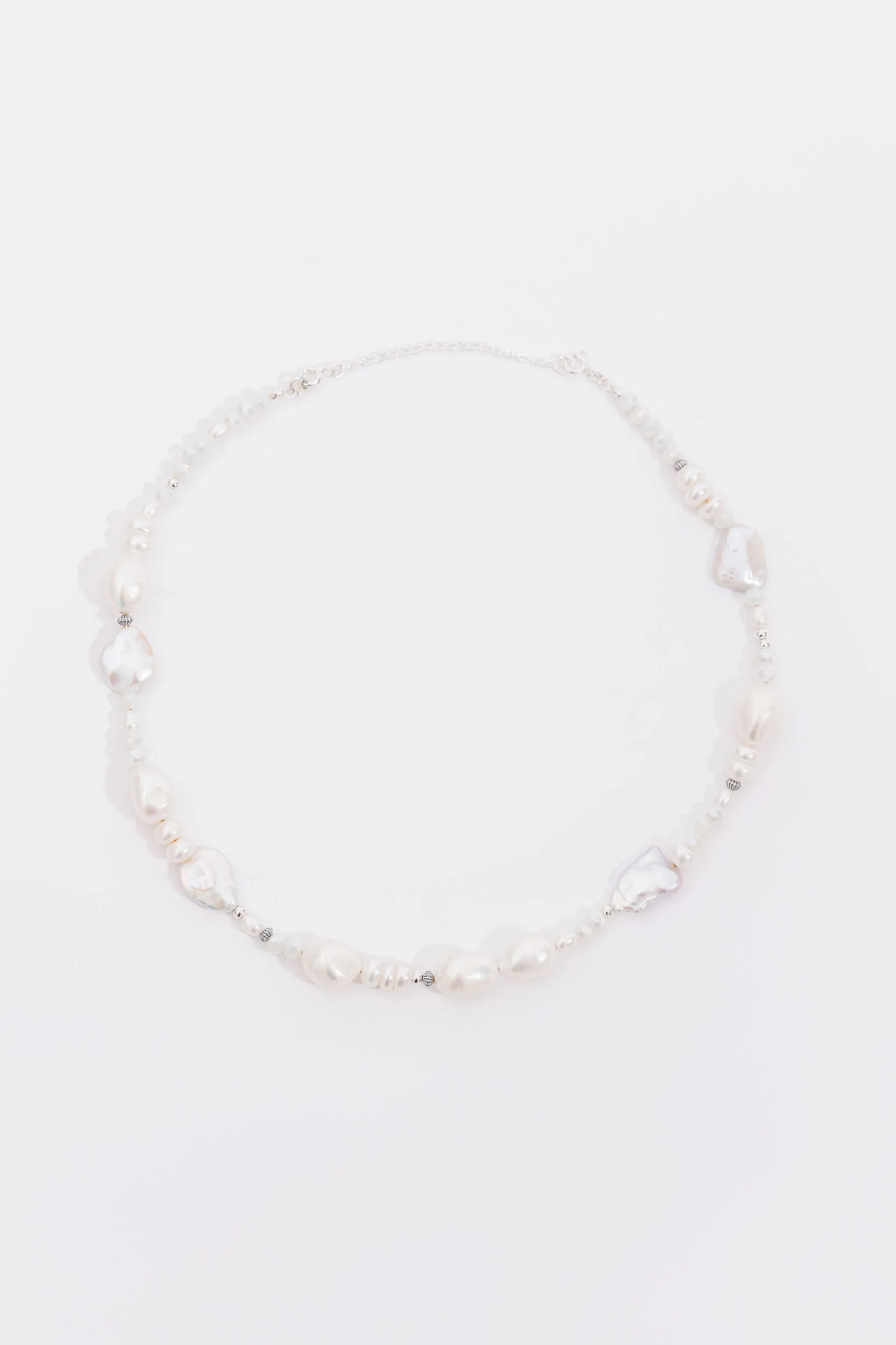 Sadie Pearls Necklace sold by Raquel Rosalie product image thumbnail 3