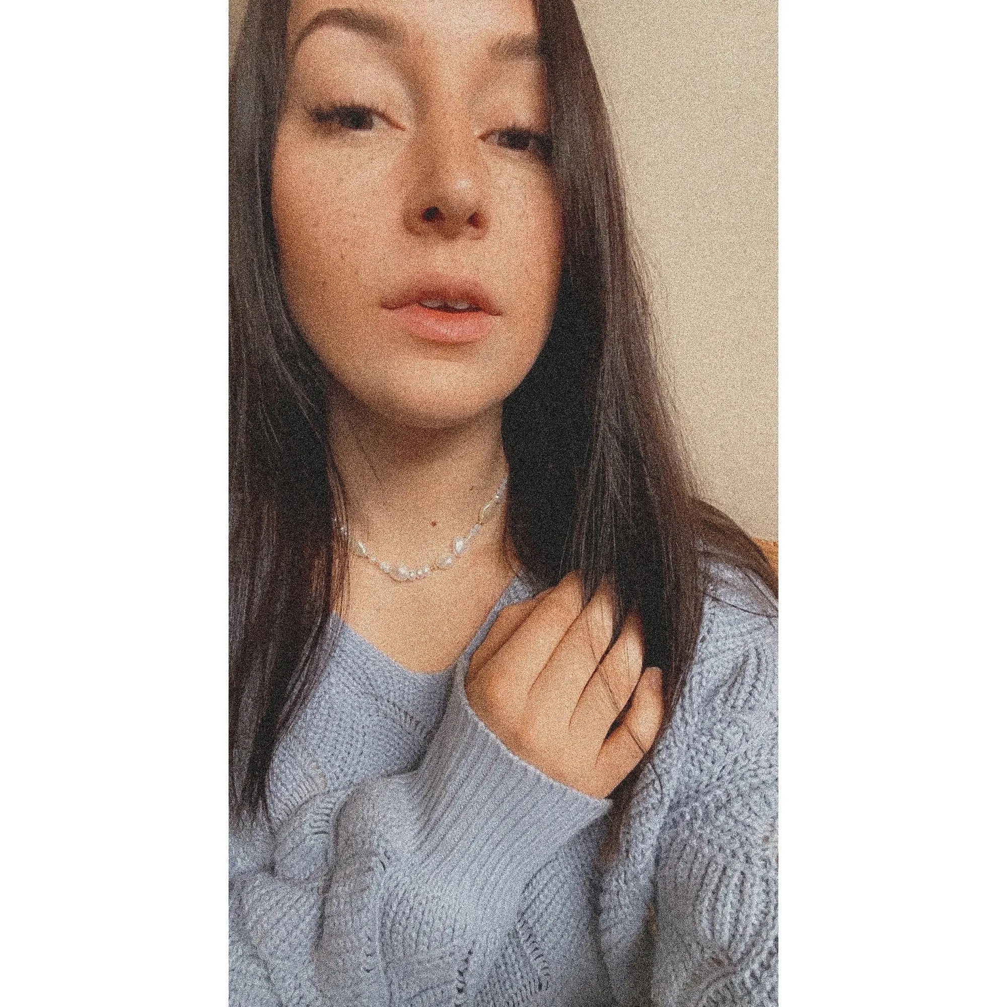 Sadie Pearls Necklace sold by Raquel Rosalie product image thumbnail 5