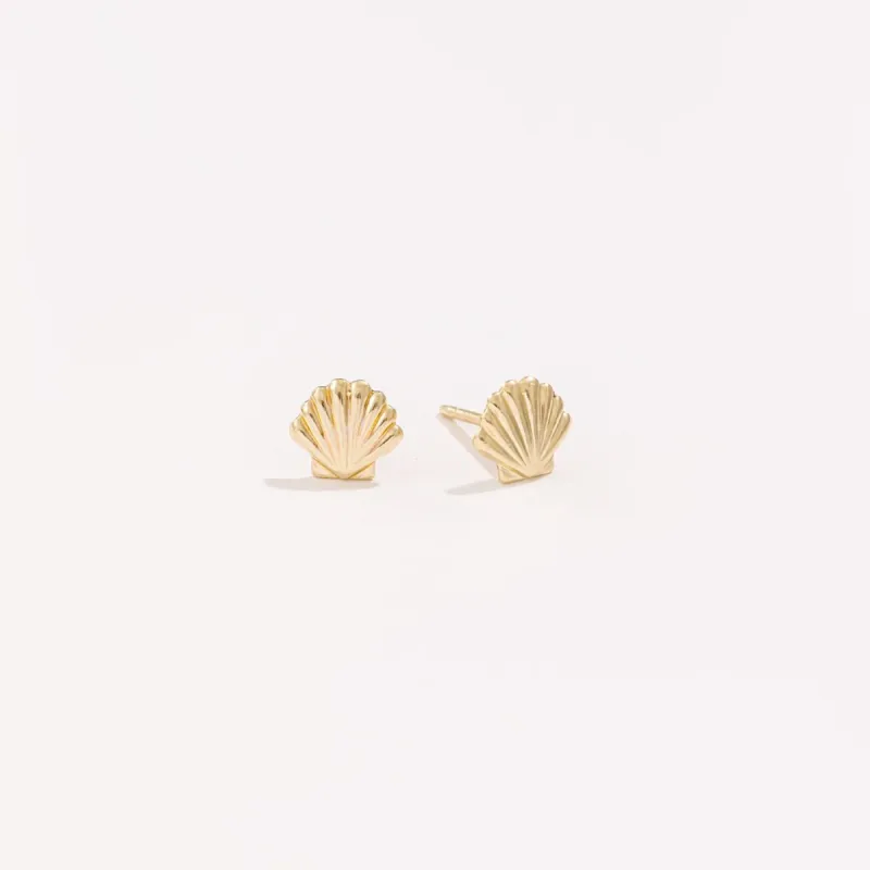 Shell Studs sold by Raquel Rosalie