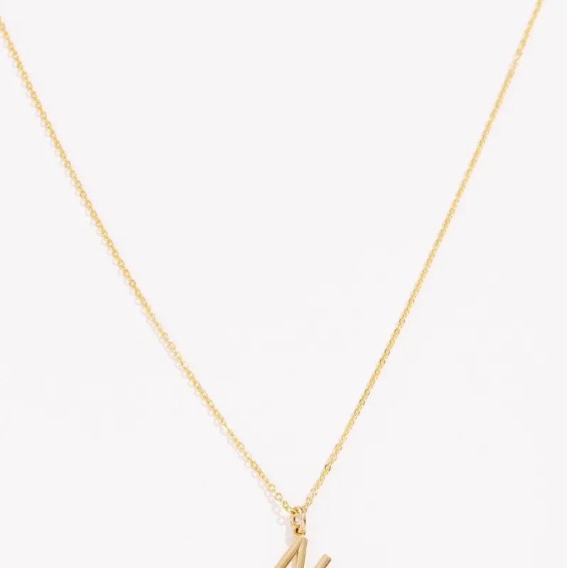 Noble Uppercase Necklace sold by Raquel Rosalie